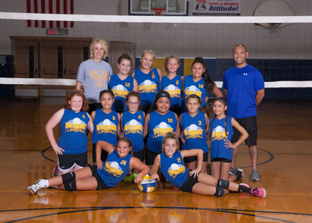 St. Mary Volleyball Team 6th Grade